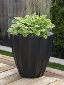 Sedona Round Planter, 18" Diameter 11 Sedona Round Planter, 18" Diameter -Garden Care Shop 8613526 01V