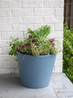 Self-Watering FiberStone Planters -Garden Care Shop 8613675 8661 self watering fiber clay pot 17 inches