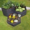 Modular Hexagon Raised Bed Kit, 21.5" -Garden Care Shop 8614244 04V