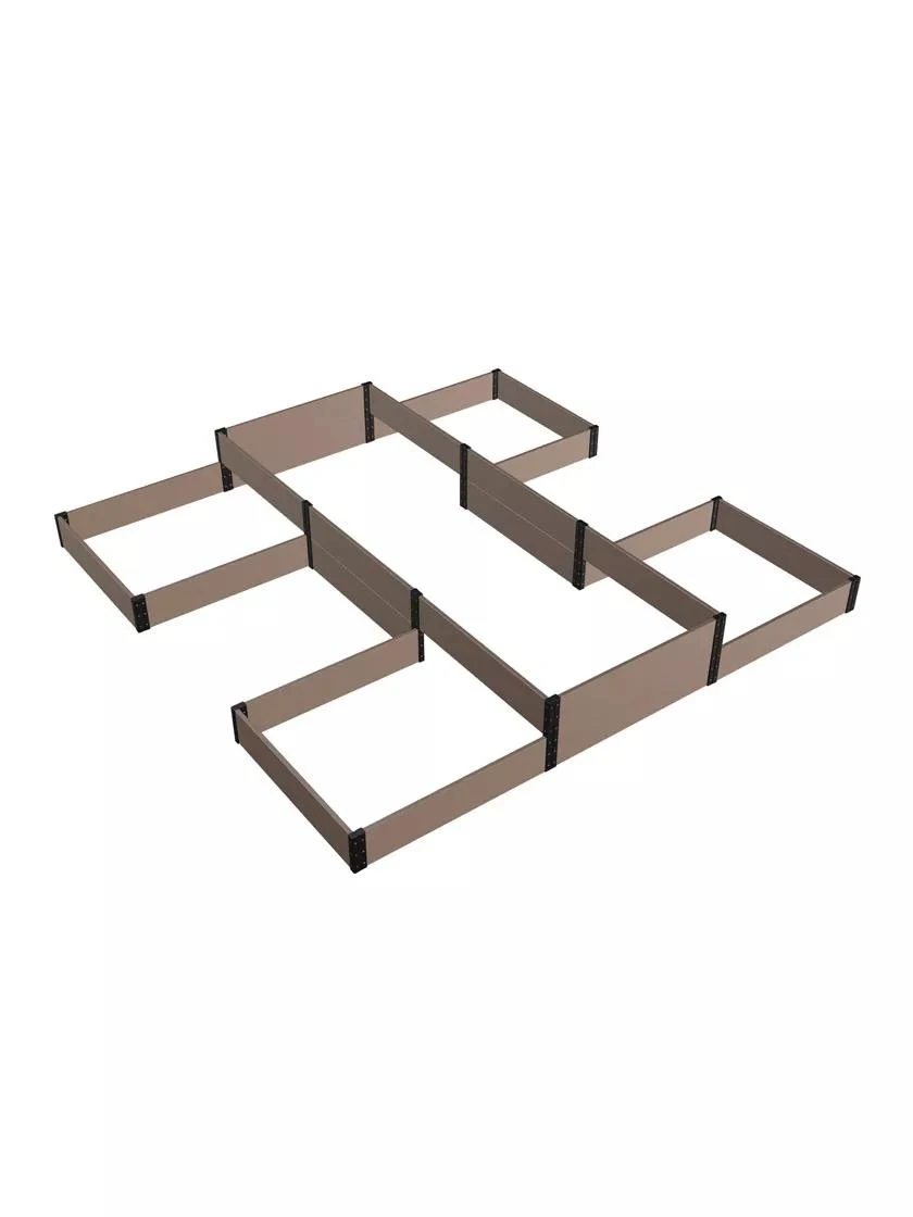 Terraced H-Shape Garden Bed 3 Terraced H-Shape Garden Bed