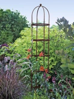 Jardin Round Obelisk, 7' 11 Jardin Round Obelisk, 7' -Garden Care Shop GS39530 02 tif
